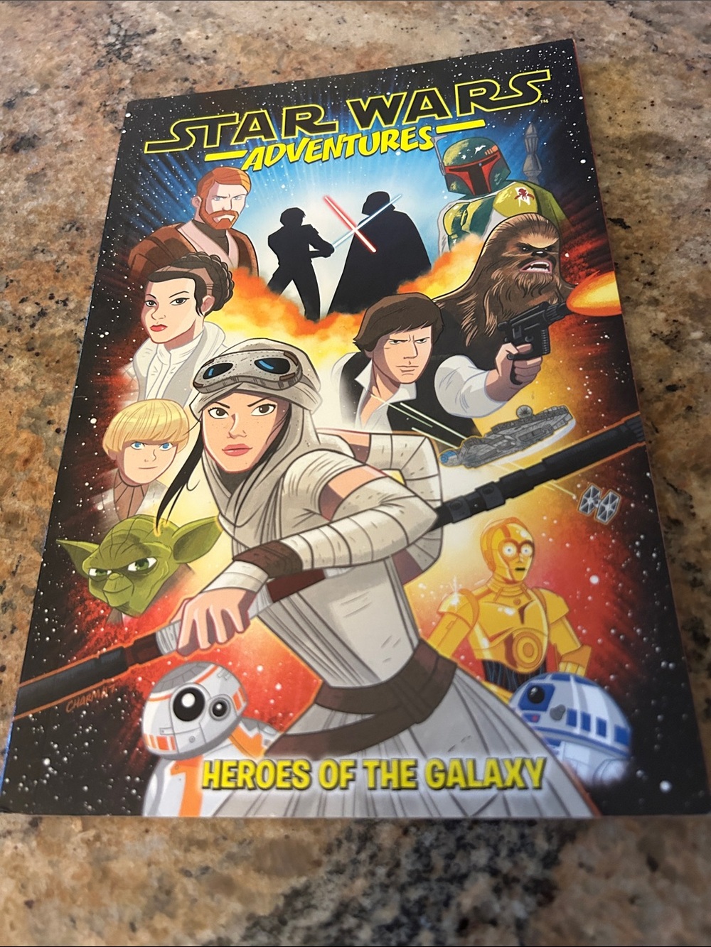 Star Wars Adventures: Heroes of the Galaxy Comic Book - Multicolor